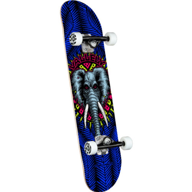 Powell Peralta Vallely Elephant Complete Skateboard Royal Blue 8.25″ 8.25″