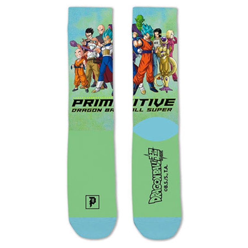 Primitive Skateboarding Primitive x Dragon Ball Z Universal Survival Socks Green One size fits all