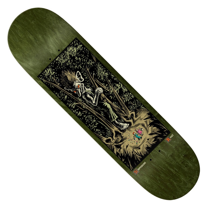 Real Hermann Stene Fairy Tale Deck Assorted Woodgrain 8.28 x 31.7 WB:14.12