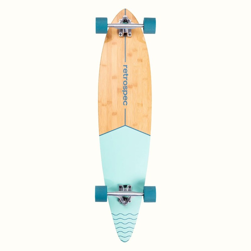 Retrospec Zed Bondi Wave 41″ Pintail Longboard Complete
