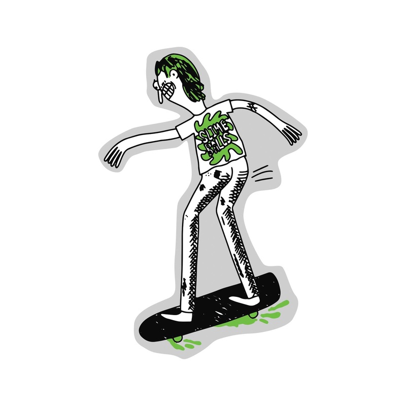 SLIME BALLS JAY HOWELL “SLIME MISFIT” 2.25″ x 3.5″ STICKER