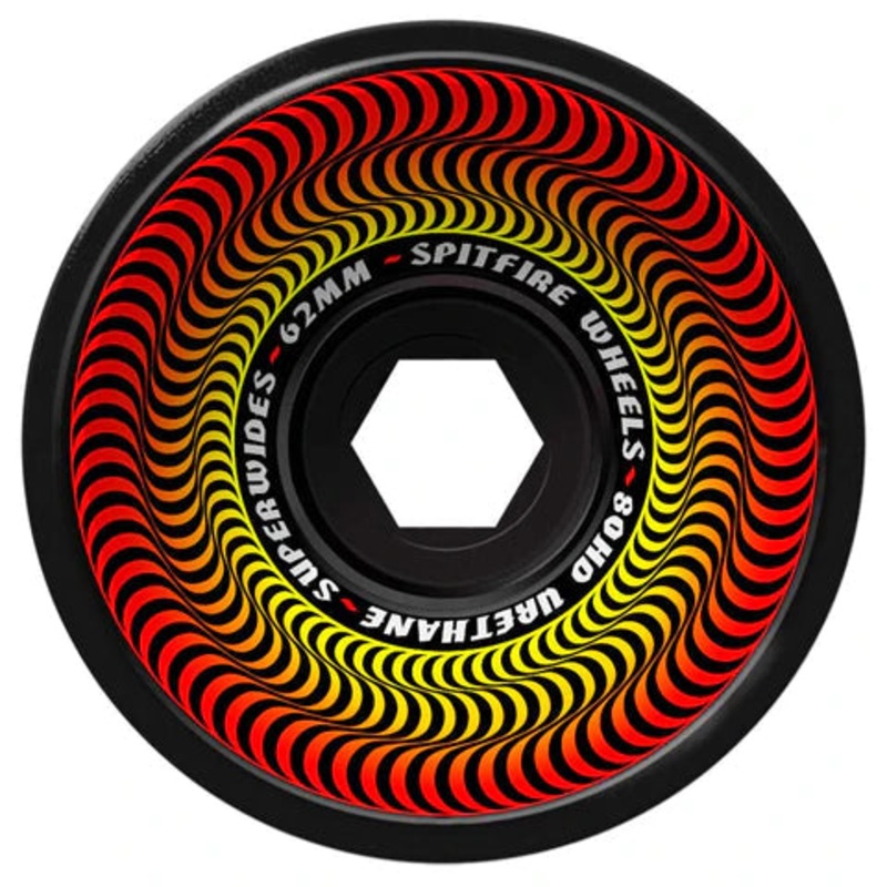 Spitfire 80hd Superwides Black 62 Wheels 62mm