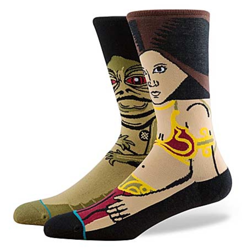 Stance Stance x Star Wars Princess Crew Socks Tan Large/ Extra Large
