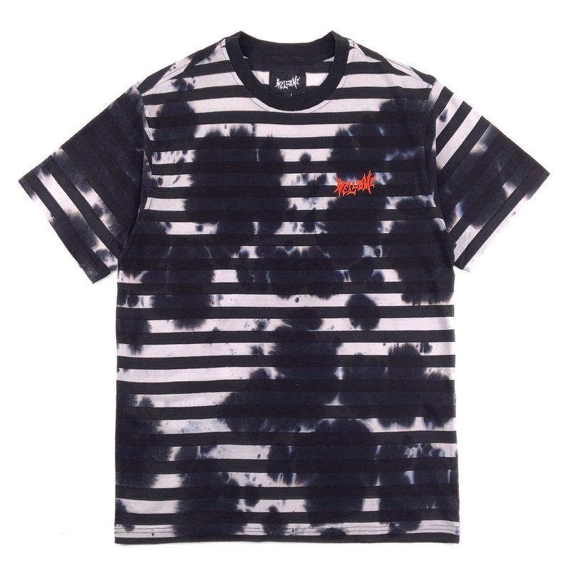Welcome – Relic Tie-Dyed Striped S/S Knit – Bone S