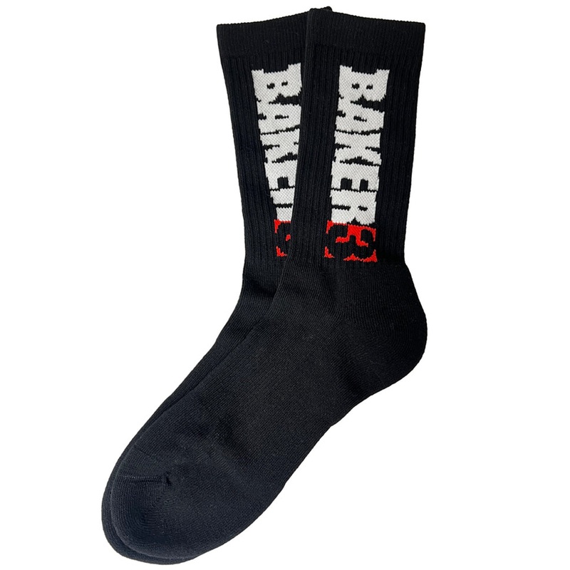Baker Baker 3 Socks Black One Size Fits All