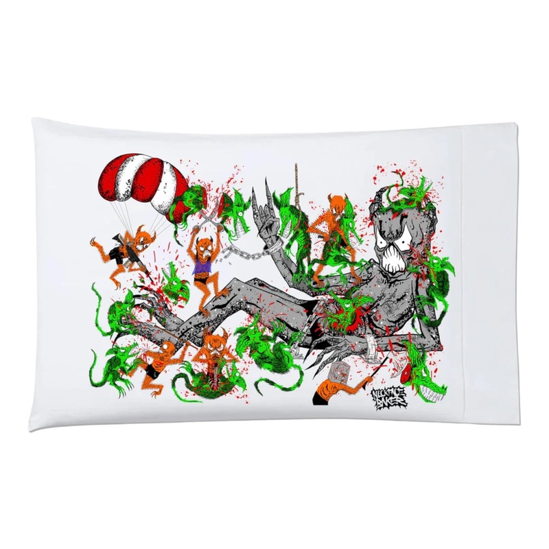 BAKER X NECKFACE “TOXIC RATS” PILLOW CASE OS