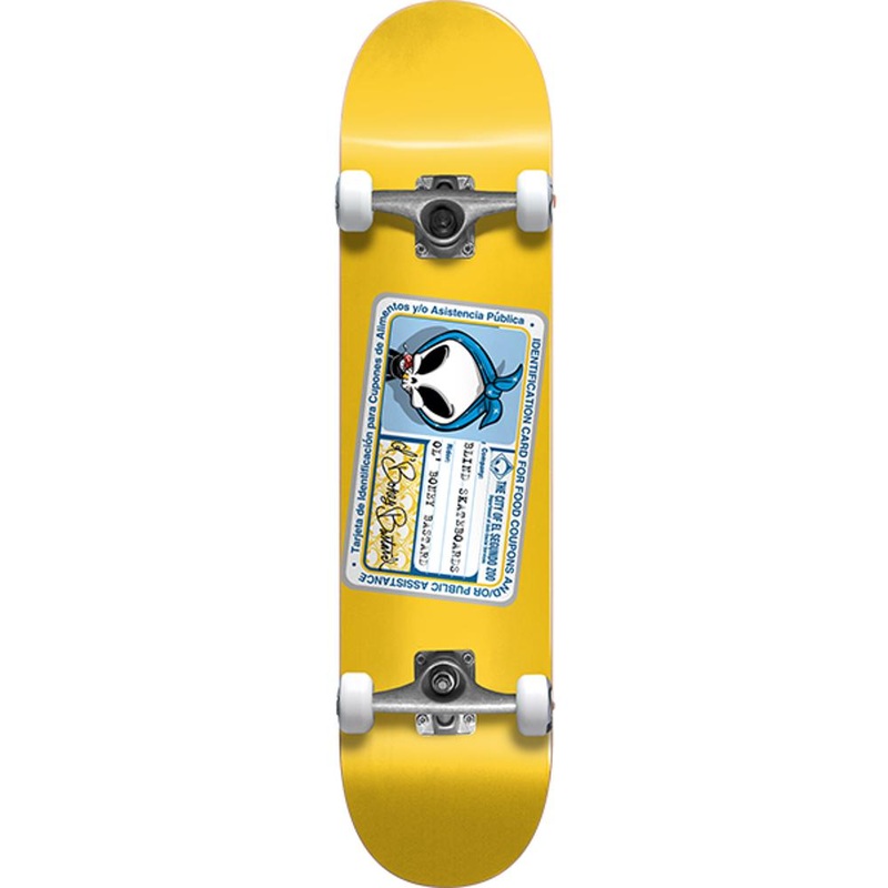 Blind Old Boney Bastard Yellow First Push 8.25″ Skateboard Complete