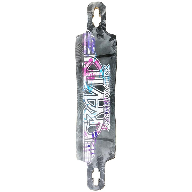 Gravity Paradise Fill Pro Drop Through 41″ Longboard DECK Deck