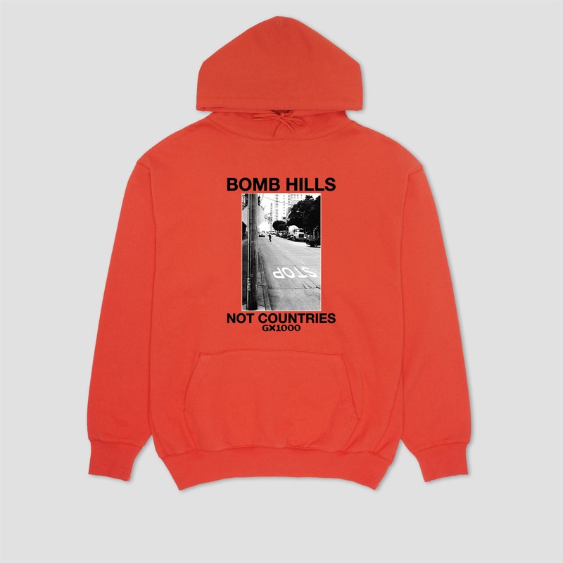 GX1000 Bomb Hills Hood Orange / Black Small