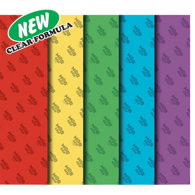 Mob Transparent Colors Grip Tape Sheet 9×33 Red