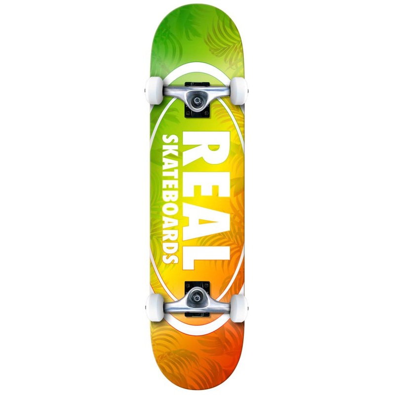 Real Island Oval 7.75″ Complete Skateboard Complete