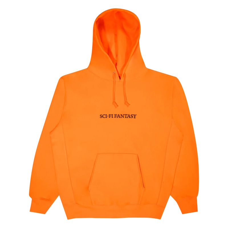 Sci Fi Fantasy Logo Hoodie Orange S
