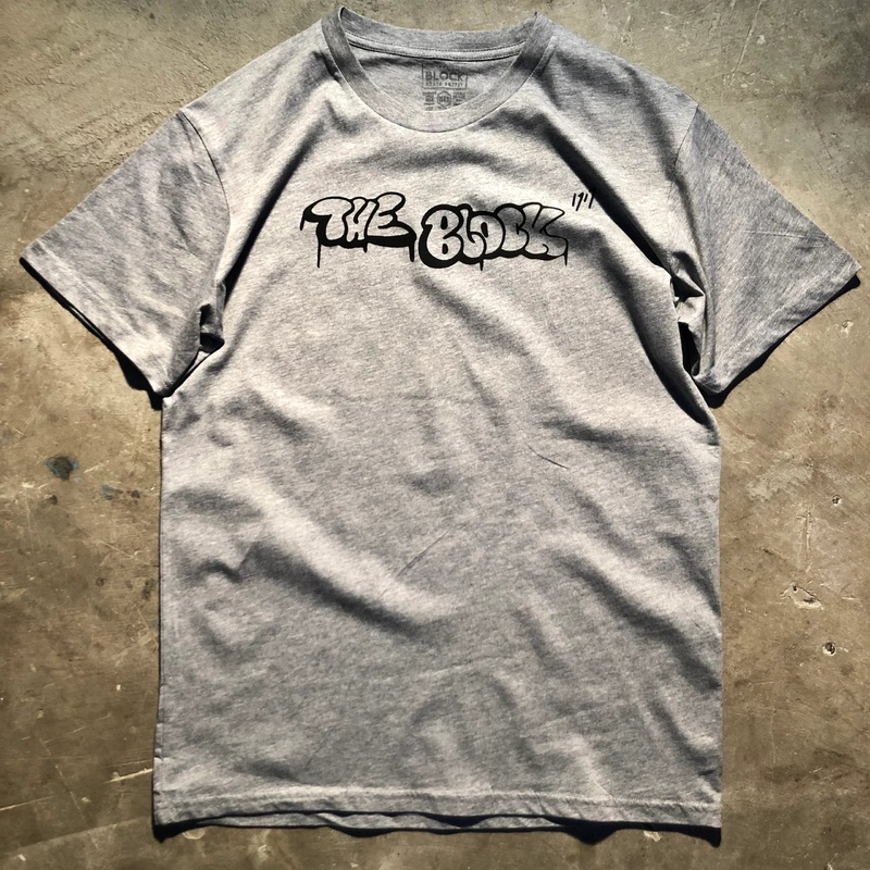 Block – Alleyway Tee – Heather Grey Extra small