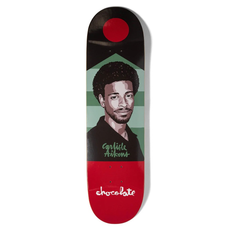 Chocolate Skateboard Company Carlisle Aikens Portrait Deck 8.25 in 8.25