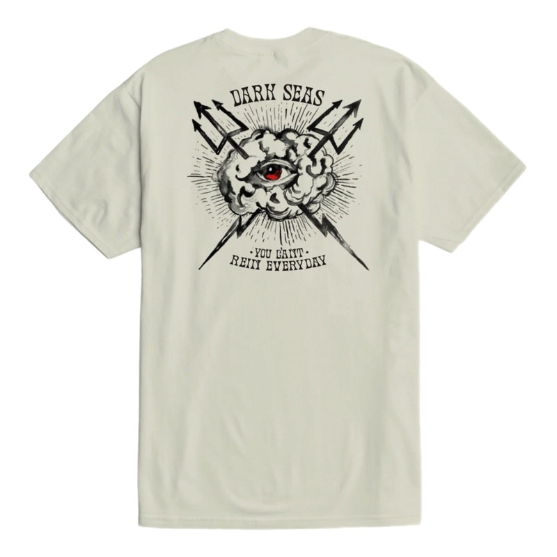DARK SEAS EYE OF THE STORM TEE CREAM M