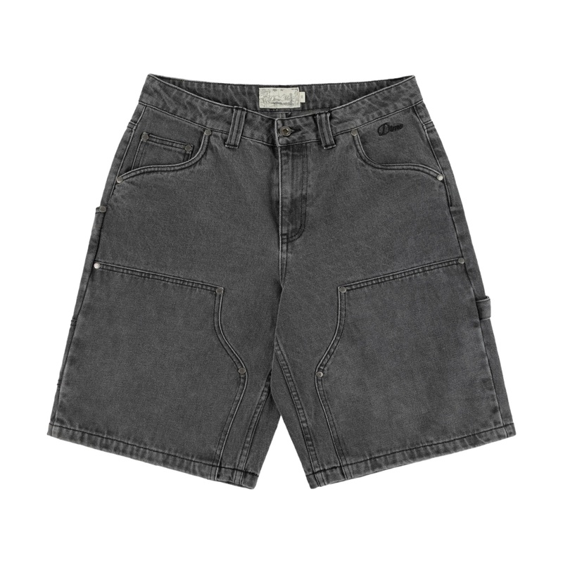 Dime Carpenter Denim Shorts Faded Black 28