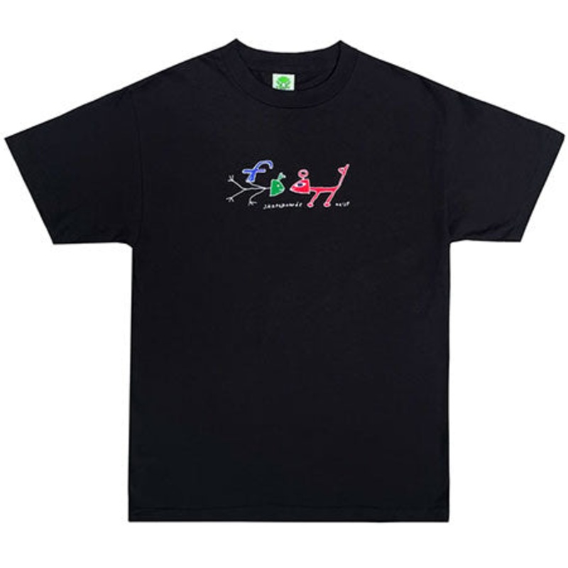 Frog Skateboards Frog Exists! T Shirt Royal One size fits all
