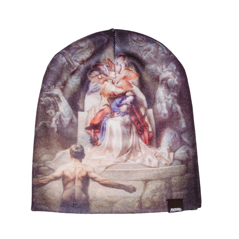Fucking Awesome Madonna Skully Beanie Multicolor One Size Fits All