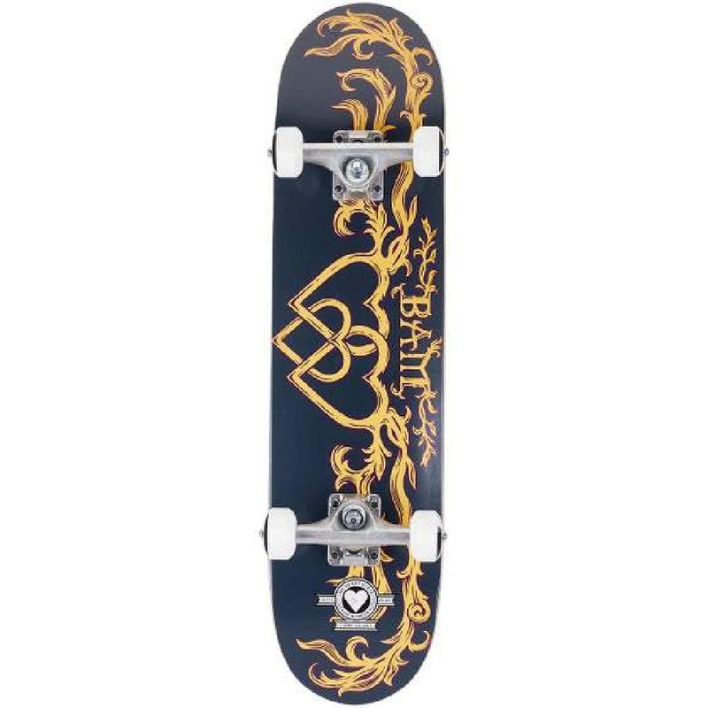 Heart Supply Bam Bamly Blue/Yellow 8.0″ Skateboard Complete