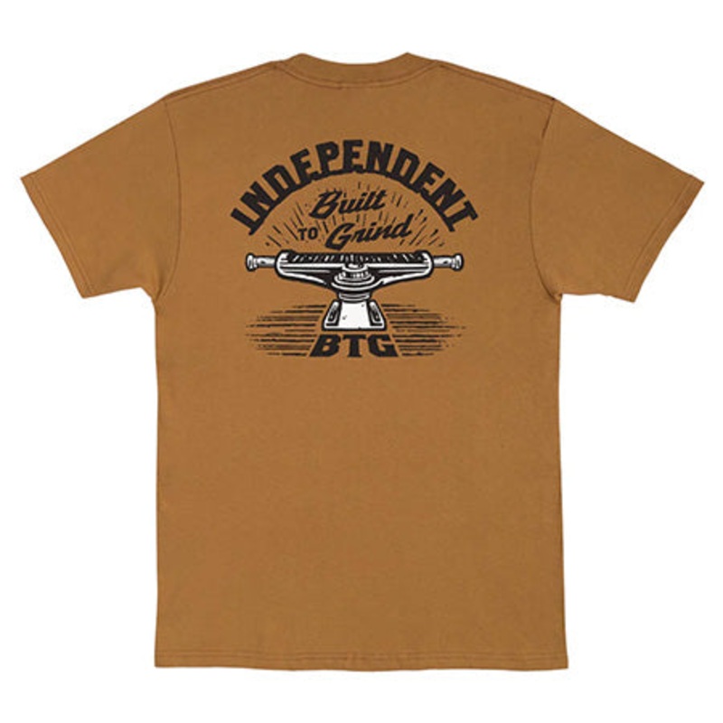 Independent BTG Lino Truck T Shirt Brown Sugar Medium