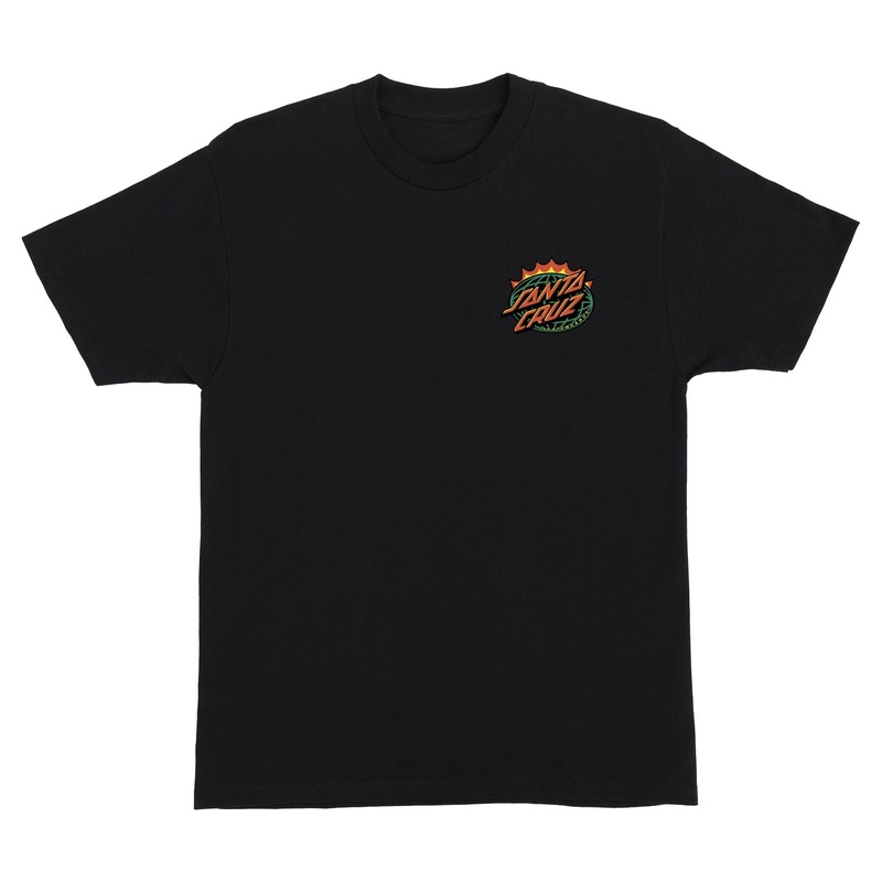 Kendall End Of The Dot Mens Santa Cruz T-Shirt Black/White S