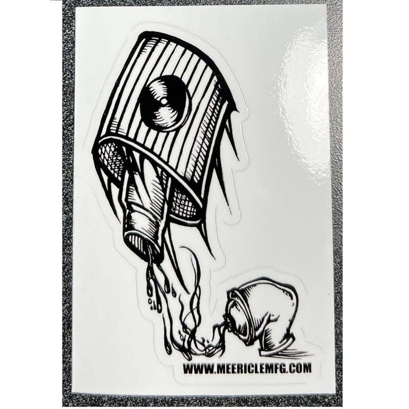 Meericle MFG “B&W Nozzle” Sticker