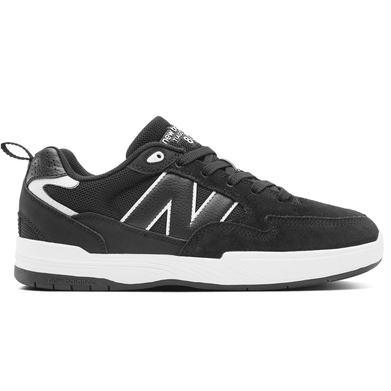 New Balance Numeric Tiago Lemos 808 Lite Black White Shoes Black/ White 9