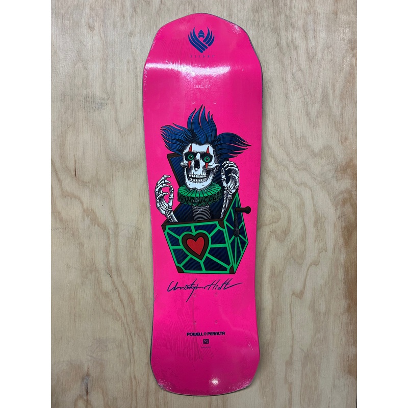 Powell Peralta Pro Chris Hiett Skull FLIGHT Skateboard Deck – 9.5 x 31.13 9.5