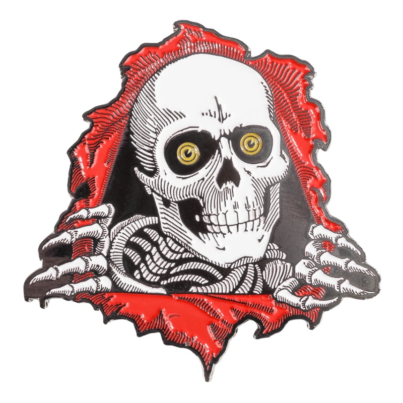 Powell Peralta Ripper Lapel Pin Red OS