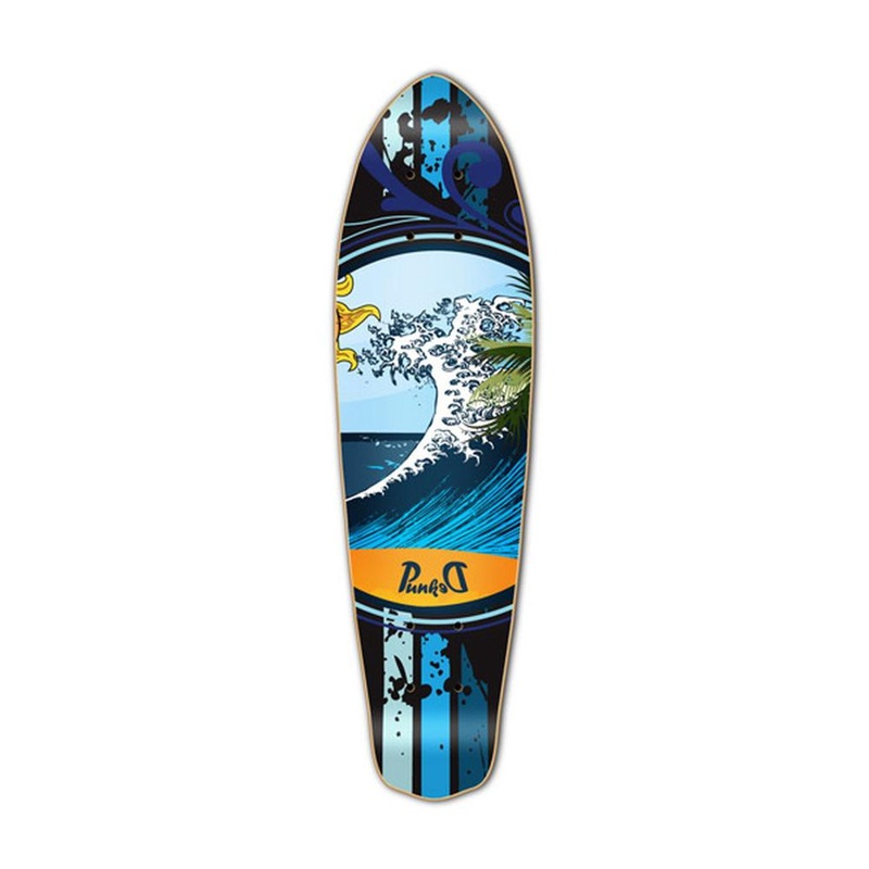 Punked Micro Cruiser Wave  Deck Deck