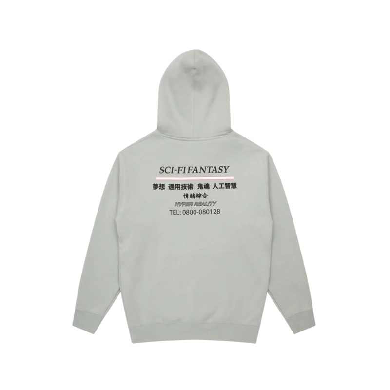 SCI FI FANTASY INDUSTRIAL HOODY SAGE S Sage