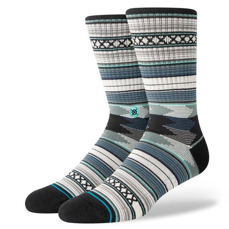 Stance Baron Kids Crew Socks Teal Large
