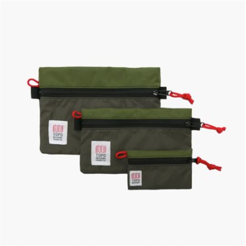 Topo Designs Accessory Bag Bundle Olive/Olive