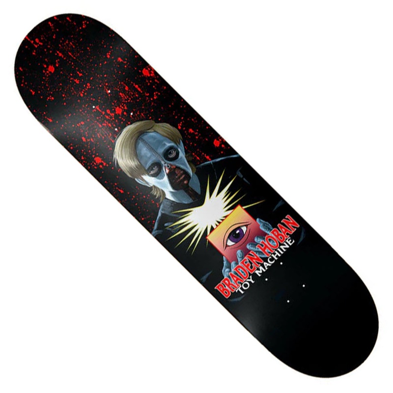Toy Machine Braden Hoban Unzipped Deck Multicolor 8.38 x 31.875 WB:14.25
