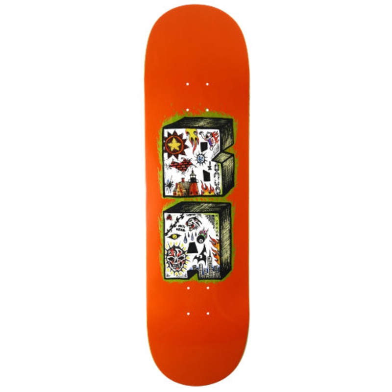 Antihero Anderson Stacked Skateboard Deck 8.75″ 8.75″