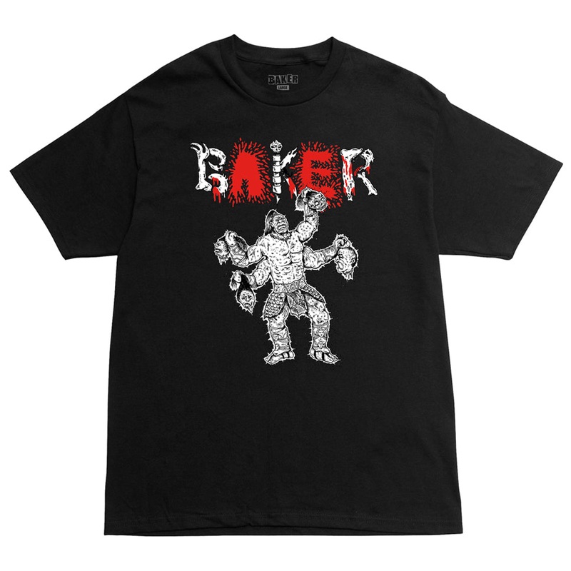Baker Kombat T Shirt Black Small