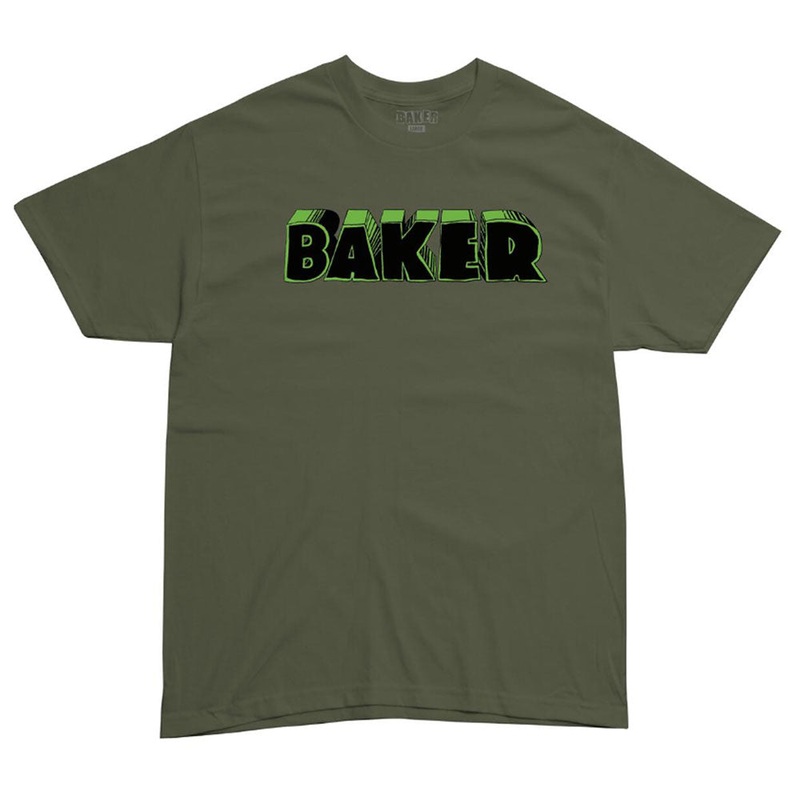 Baker Tee Bold Military Green SM