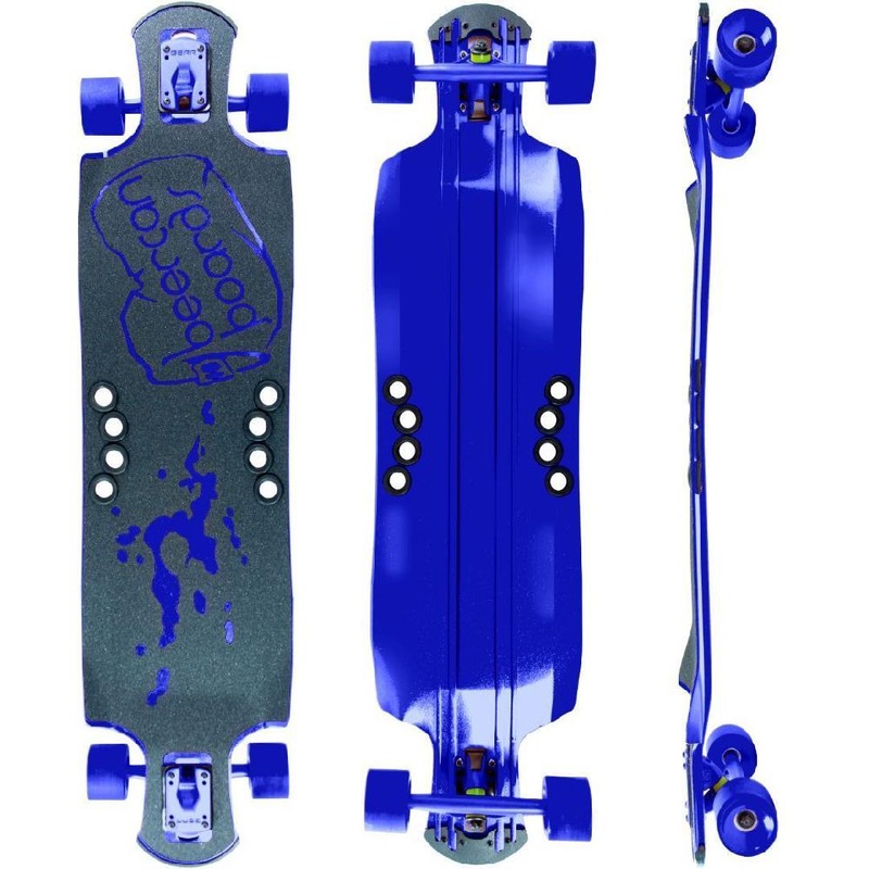 Beercan Purple 42″ Oat Soda Drop Through Longboard Complete