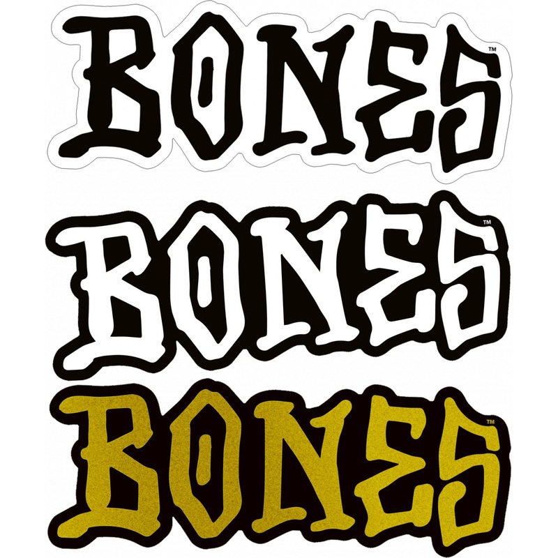 BONES WHEELS 3″ BONES Sticker