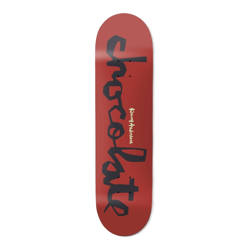 Chocolate Kenny Anderson Original Chunk W44D1 Deck Red – 8.25″