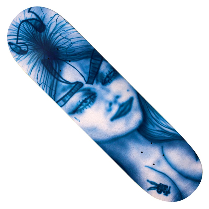 Deathwish Erik Ellington East Meets West Deck Blue 8.25 x 31.5 WB:14.25
