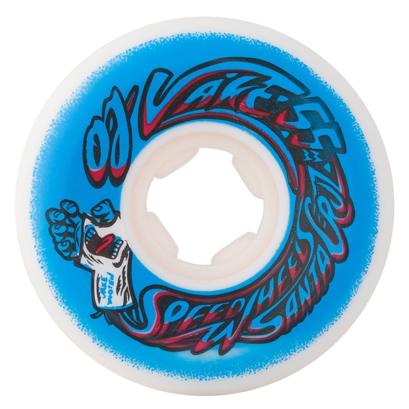 OJ Wheels Wooten Screaming Cast Elite White Blue Hardline 55mm101A