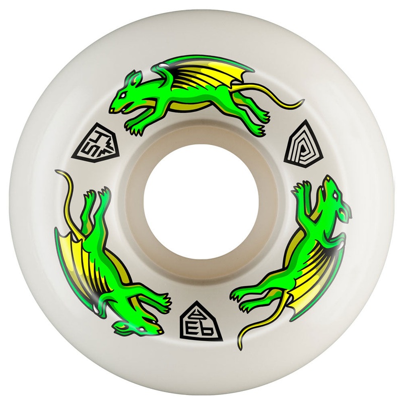 Powell Peralta Wheels Dragon Formula Nano Rats 54mm93A 34MM Wide