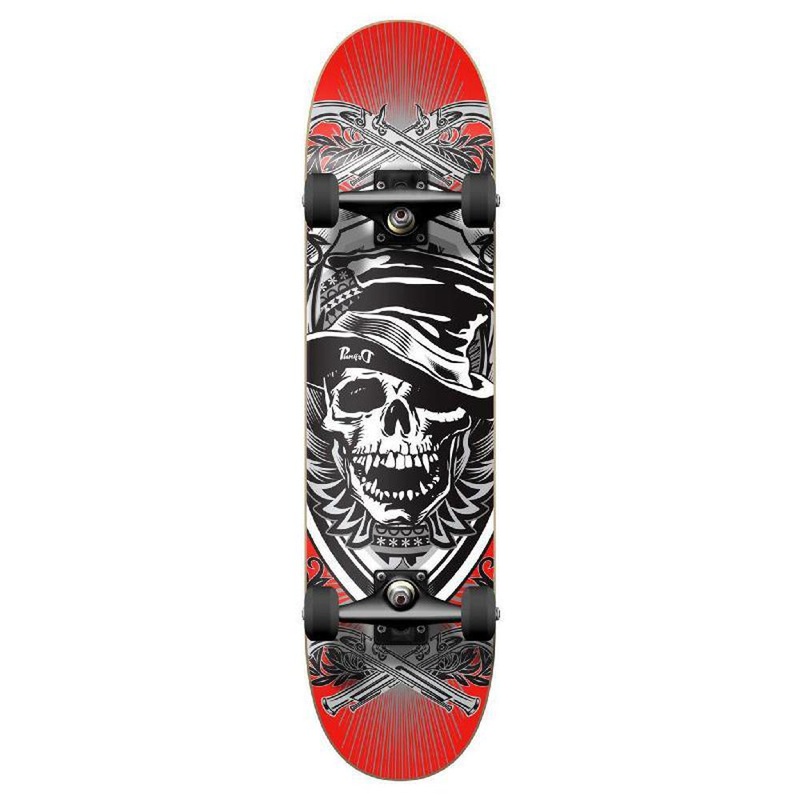Punked Graphic Skull Hat Complete Skateboard Complete