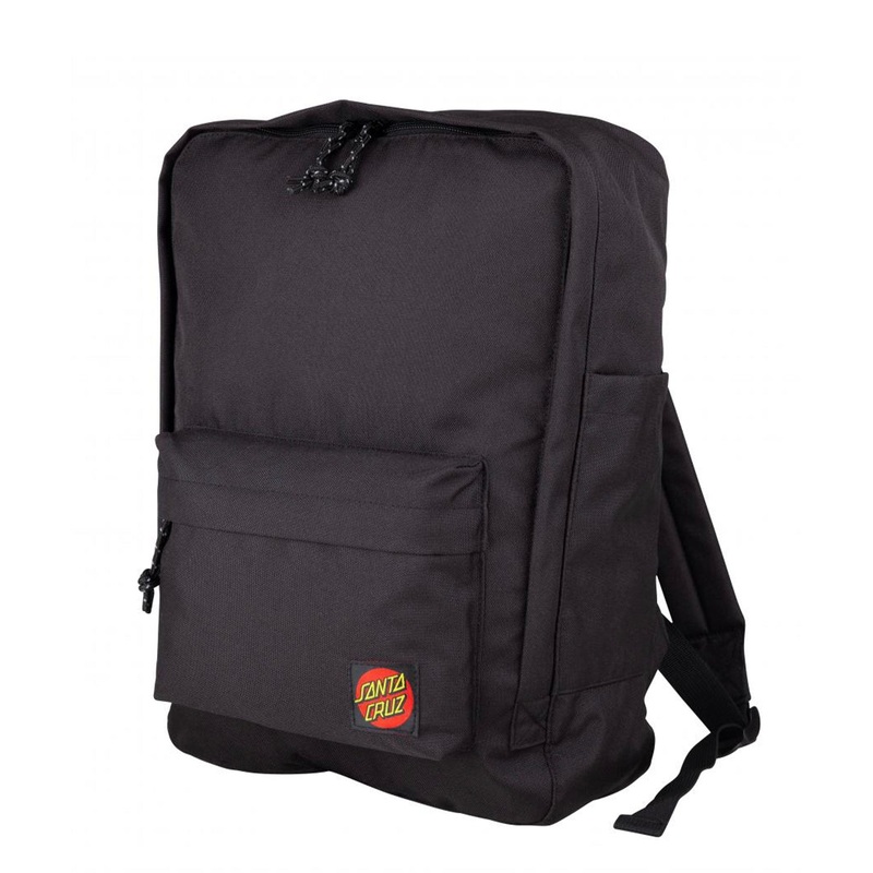 Santa Cruz Classic Label Backpack – Black