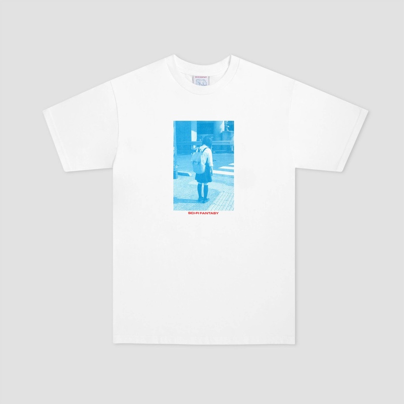 Sci-Fi Fantasy Cruel Technology T-Shirt White Small
