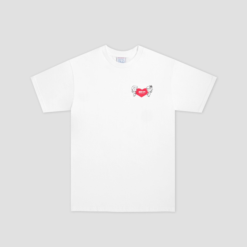 Sci-Fi Fantasy Love T-Shirt White Small