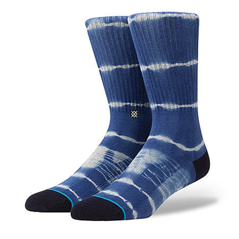 Stance Pinto Crew Socks Navy Large