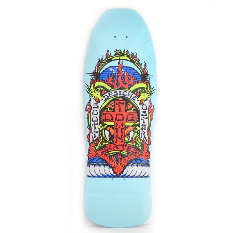 Dogtown Scott Oster 80s Reissue Deck 10.25″ x 30.875″ – Sky Blue 10.25