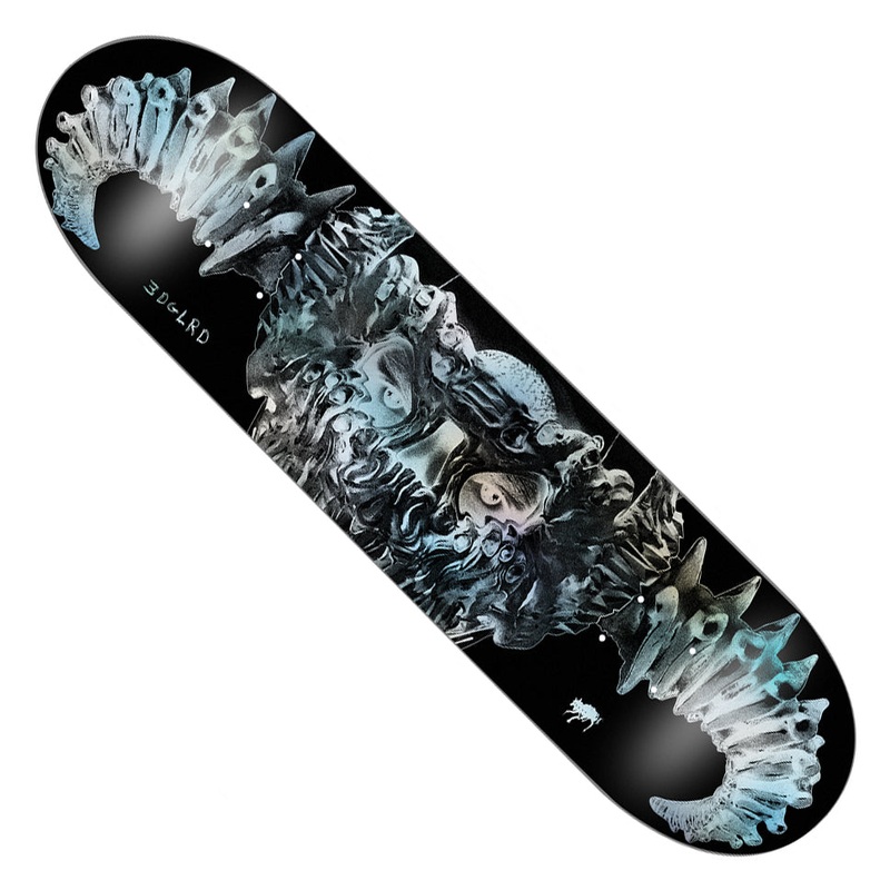 Edglrd DMN Deck Black/ Prism Foil 8.5 x 32.12 WB:14.5